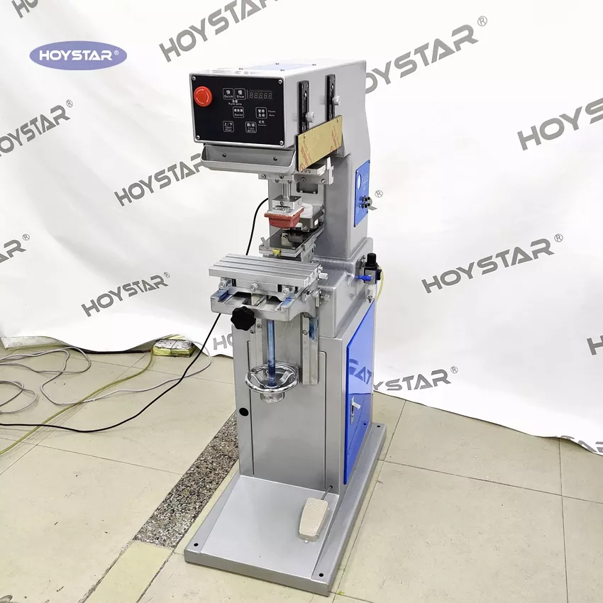 1 Farb-Tampondruckmaschine