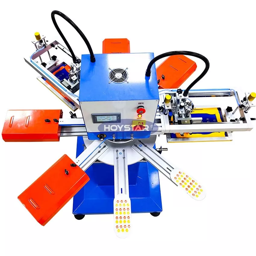 2-Farben-Socken-Siebdruckmaschine