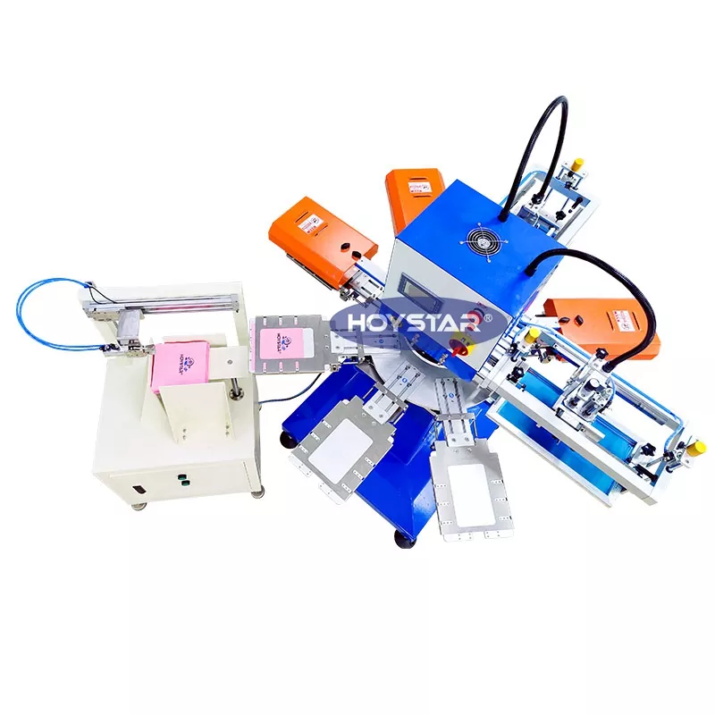 Automatische 2-Farben-Siebdruckmaschine für Servietten