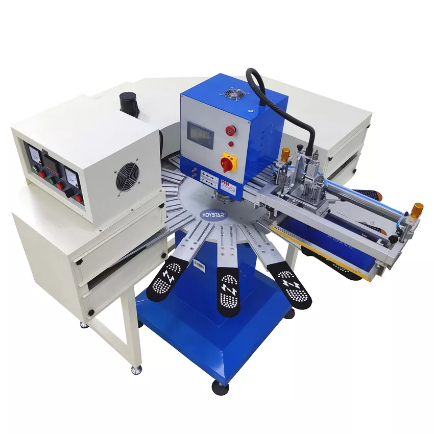 Große Socken-Siebdruckmaschine